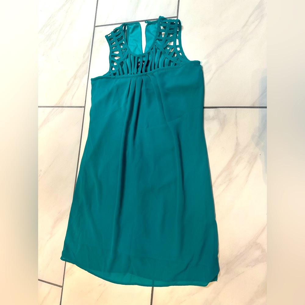 Summer turquoise dress